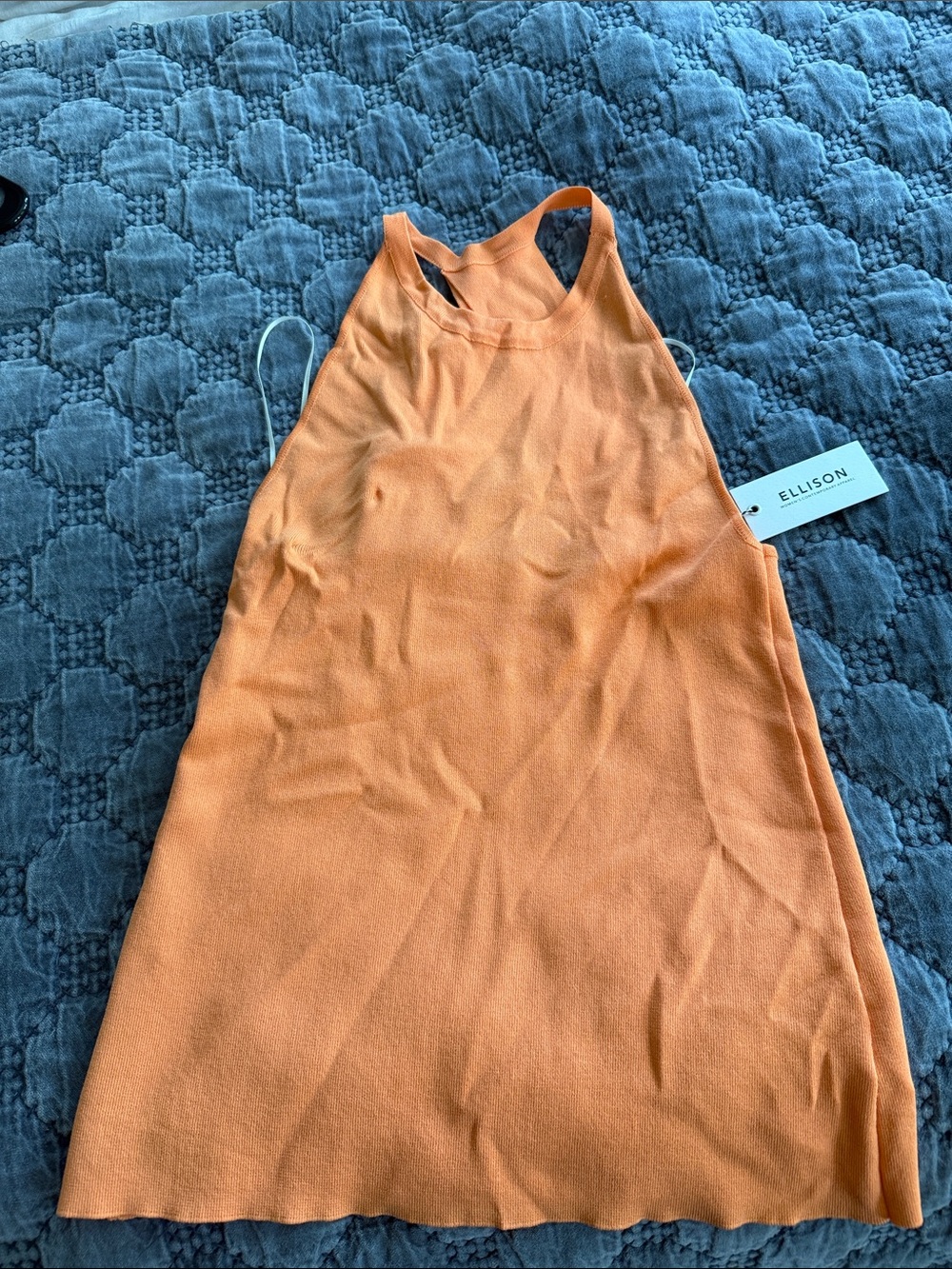 Ellison Orange Girls' Racerback Top